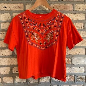ZARA Embroidered T-shirt